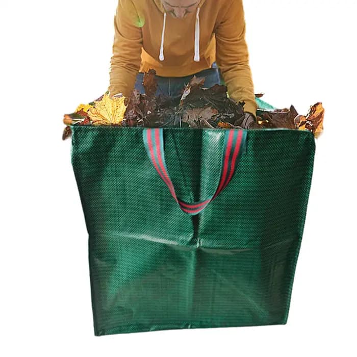 Sac poubelle de jardin carré robuste