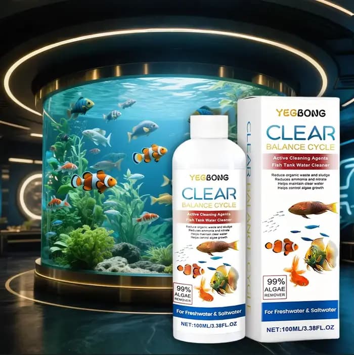 Dissolvant d'algues pour aquarium