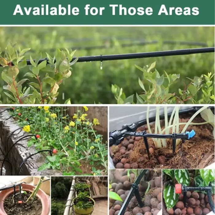 Tuyau d'irrigation de jardin 4/7 mm en PVC