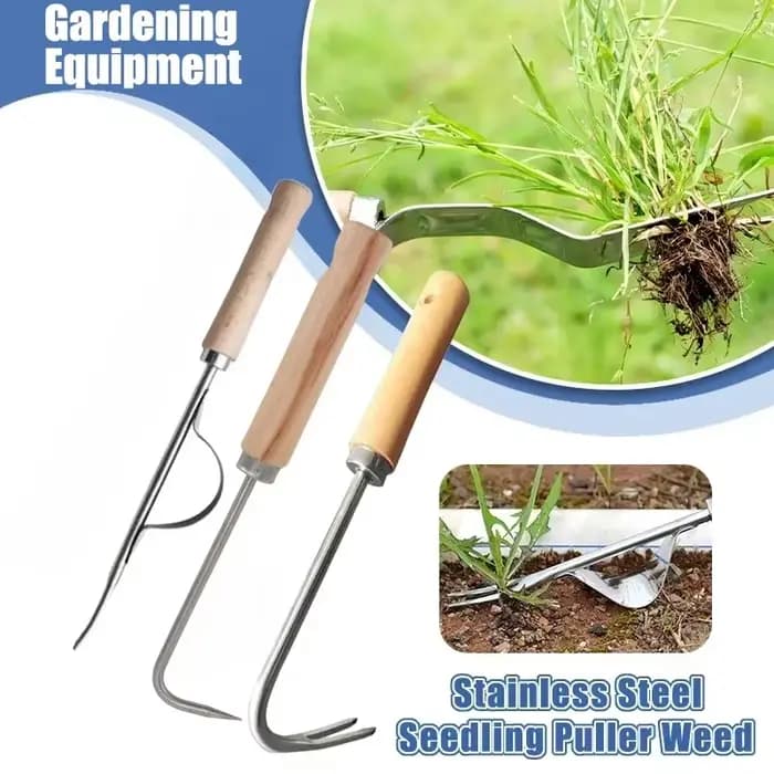 Désherbeur de jardinage en acier inoxydable