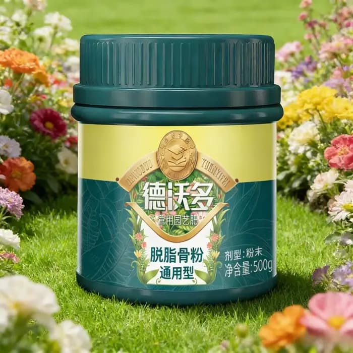 Engrais organique à base de farine d'os dégraissée 500g