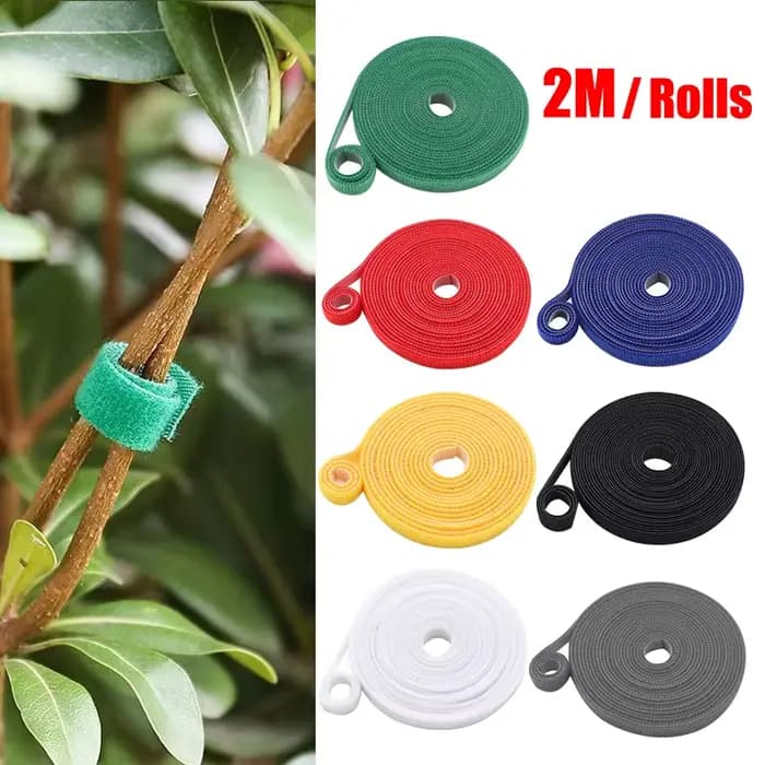 3 rouleaux de ficelle de jardin verte
