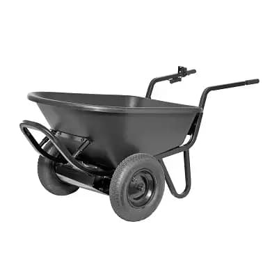 Brouette à 3 roues pour une utilisation dans le jardin