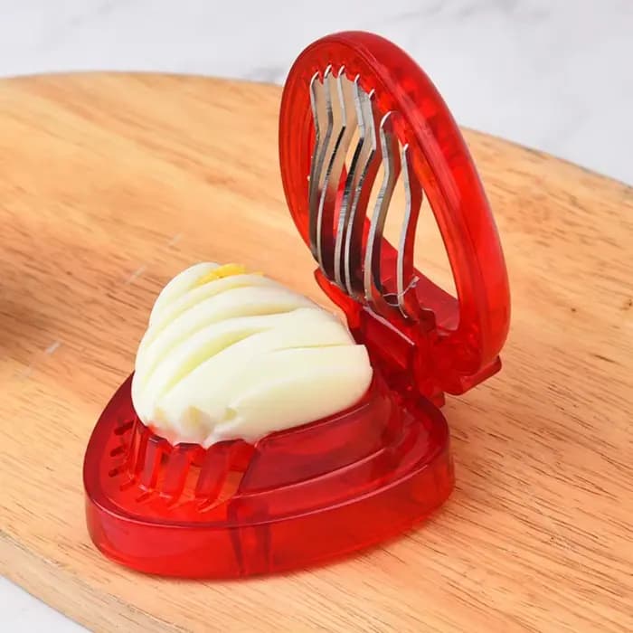 Trancheur de fraises en acier inoxydable, lame tranchante, petit outil pour décorer des tasses à Dessert, supports à gâteaux, décoration de pain fait maison