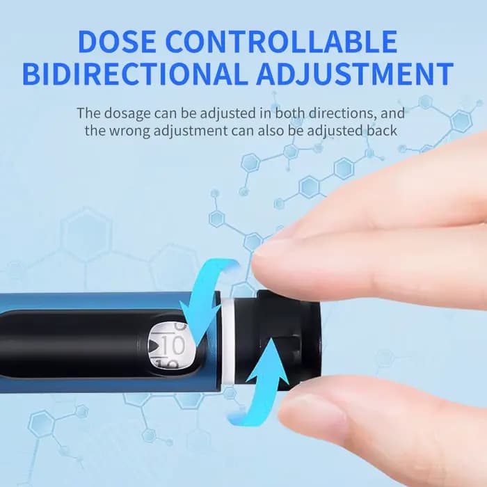 Stylo d'injection d'insuline de 3 ml pour le contrôle de la glycémie, dispositif de gestion du diabète, injection de glycémie, stylo d'injection d'insuline