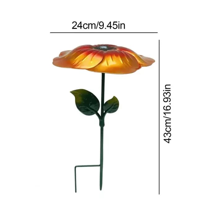 Parasol de protection solaire en métal pour plantes en pot