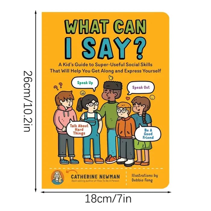 Que puis-je dire ? : Un guide pour les enfants sur les compétences sociales super utiles pour vous aider à bien s'entendre, à exprimer votre point de vue, à parler et à être un bon ami.