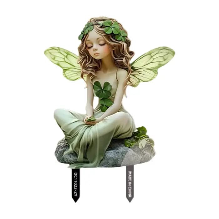 Décor de piquet de jardin féerique