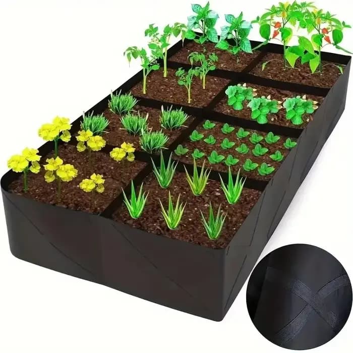 Sac de plantation rectangulaire de 128 gallons