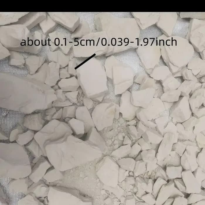 Argile blanche naturelle 50g/100g/200g