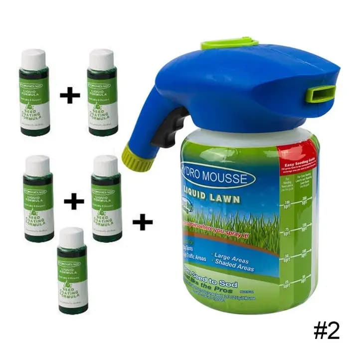 Pulvérisateur de graines d'herbe liquide pour gazon
