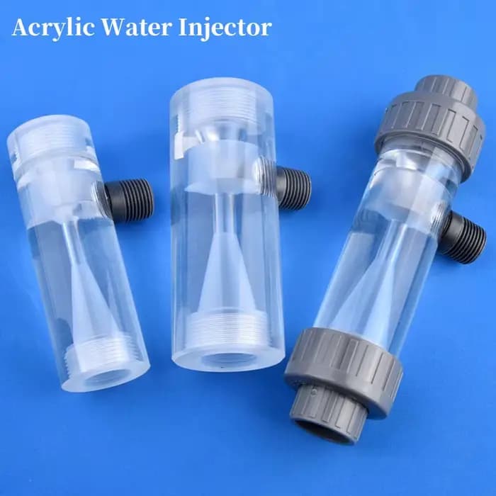 Système d'irrigation d'injecteur d'eau acrylique Transparent PMMA
