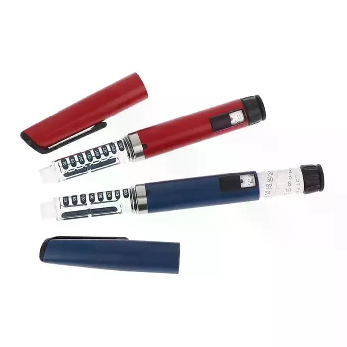 Stylo d'Injection d'Insuline 3ML pour Soins du Diabète à Domicile, Stylo Automatique Sûr pour la Gestion Personnelle, Dispositif à Dosage Réglable