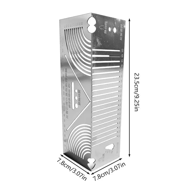 Outil de marquage d'angle en acier inoxydable
