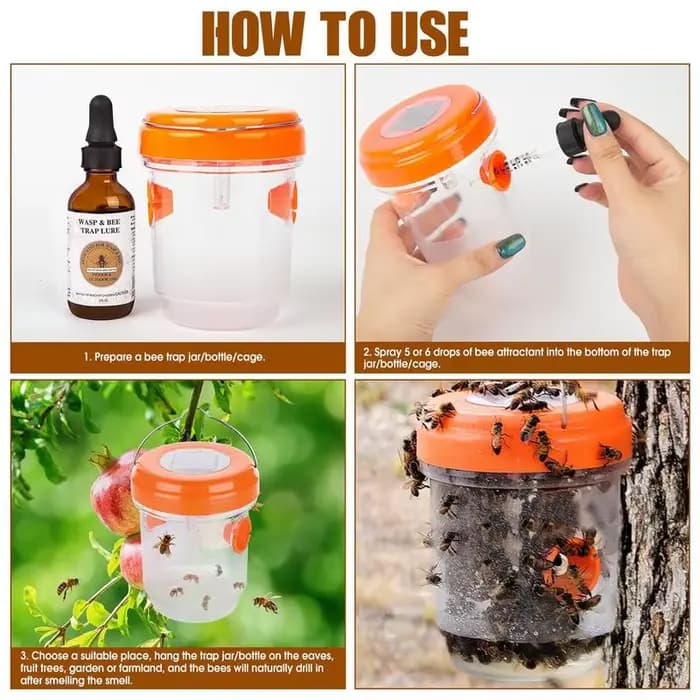 100ml abeille attractif Spray polyvalent charpentier atrayant leurre efficace convivial