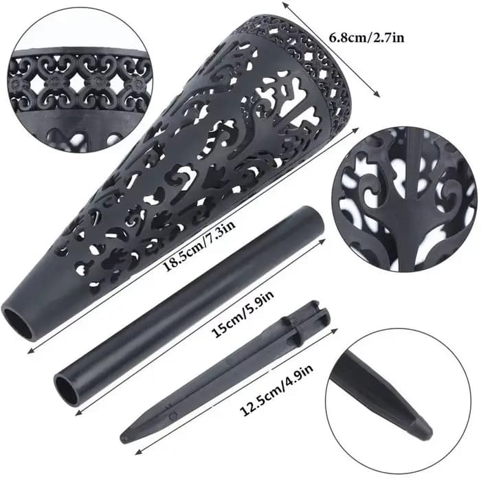 Porte-fleurs creux pour jardin extérieur