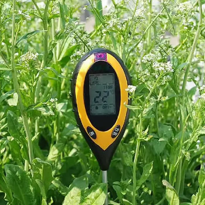 Testeur de PH de sol professionnel 4 en 1