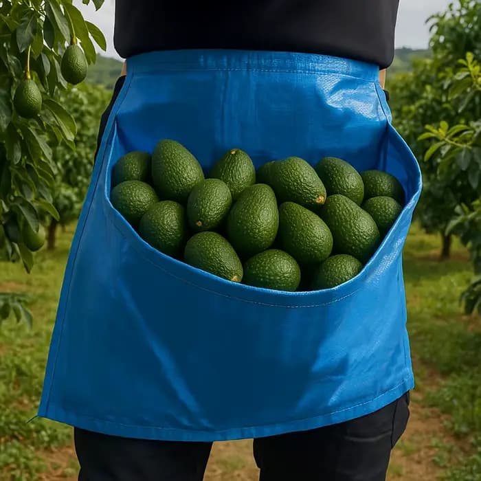 Sac de cueillette de fruits de jardin et pochette