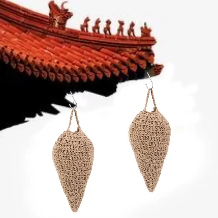 Piège à guêpes au crochet