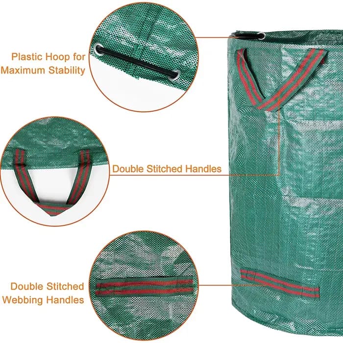 Sac poubelle de jardin de 50 à 500l