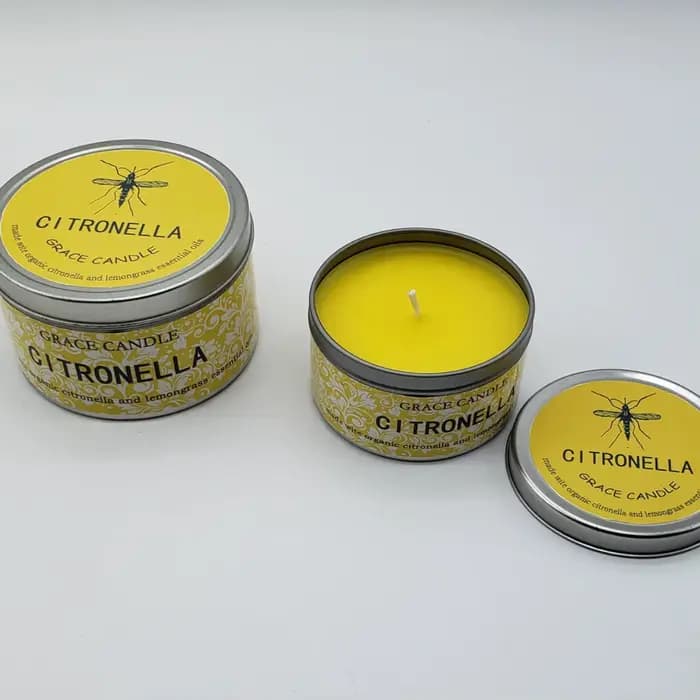 Bougie à citronnelle, bougies décoratives d'extérieur pour Patio