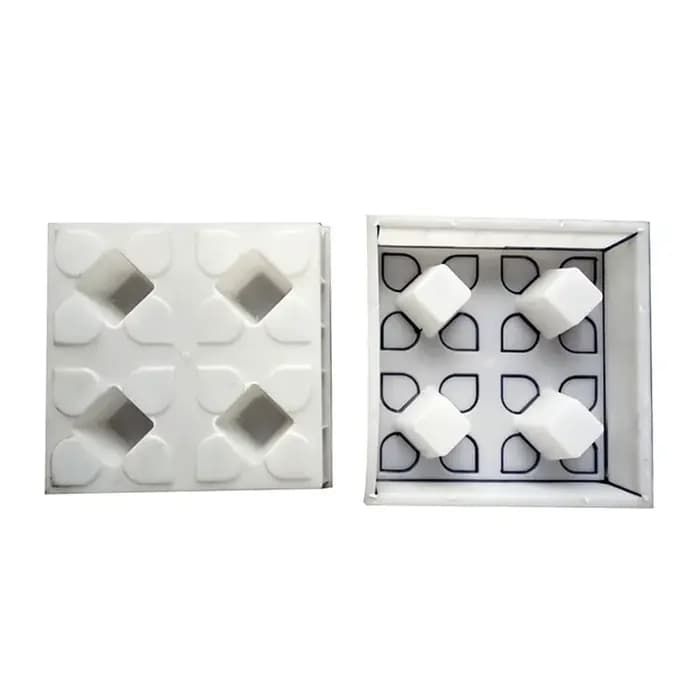 1 pièce Nouveau Moule à pavés en plastique réutilisable 25x6cm