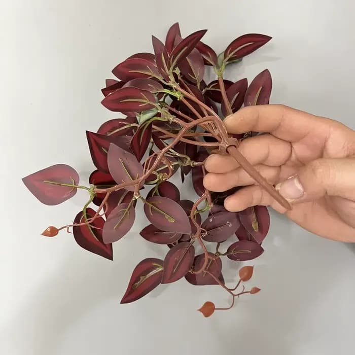 Plante artificielle en guimauve de 20 cm