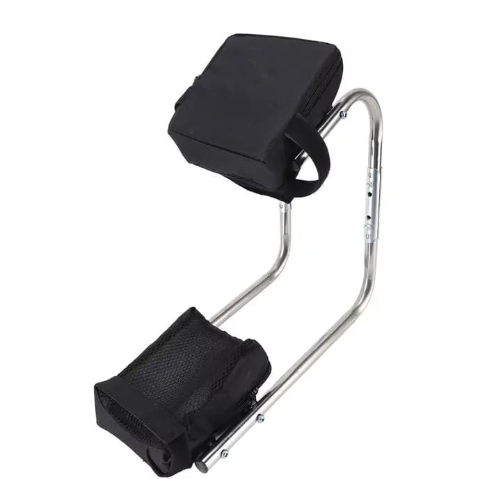 Genouillère ergonomique en acier inoxydable