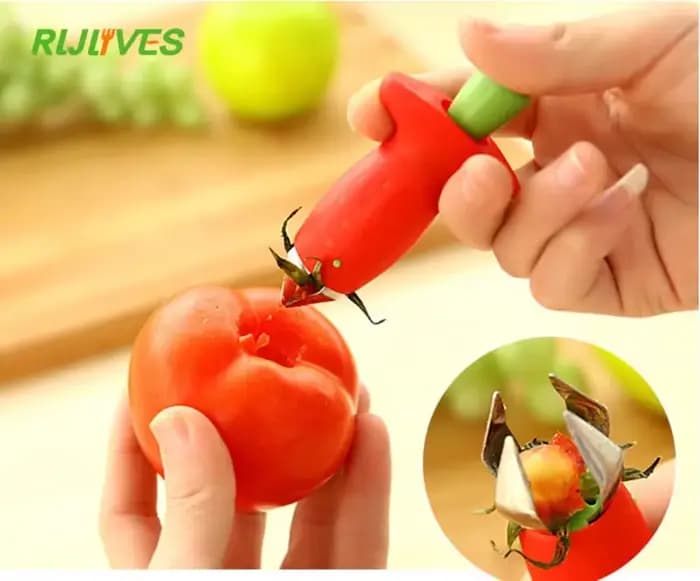 Épluche-fraises pour fruits, appareil pour enlever les tiges de tomates, 1 pièce