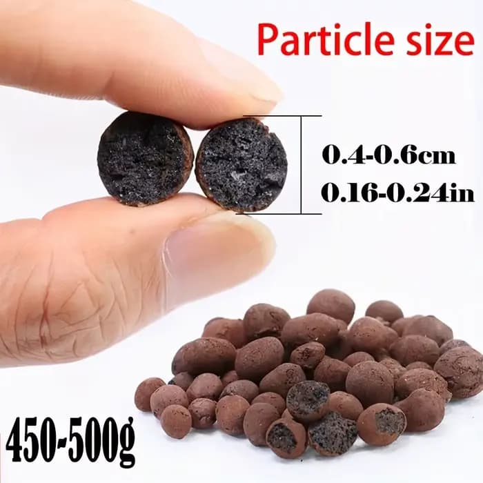 450-500g Gravier d'argile hydroponique pour aquarium