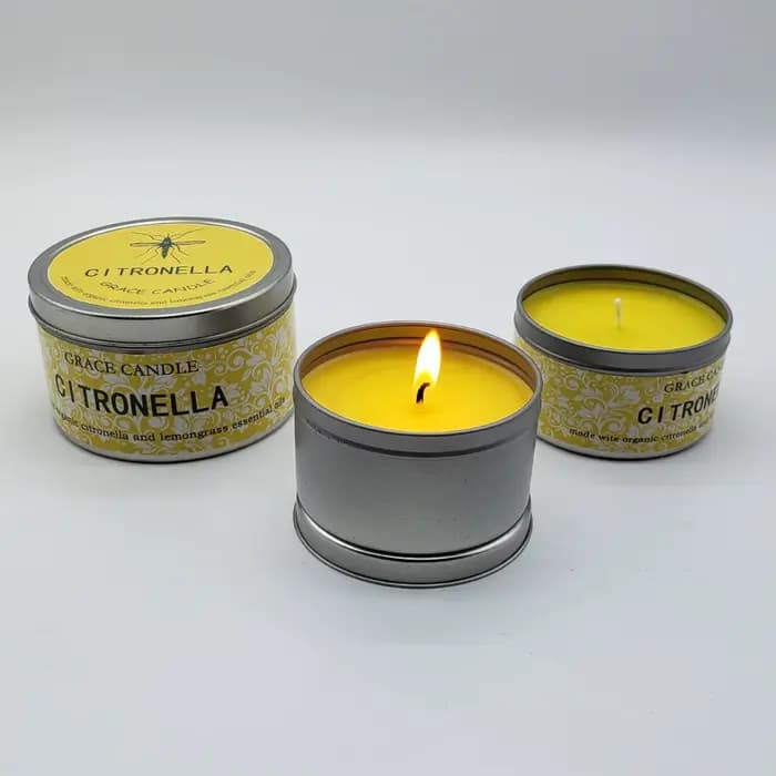 Bougie à citronnelle, bougies décoratives d'extérieur pour Patio