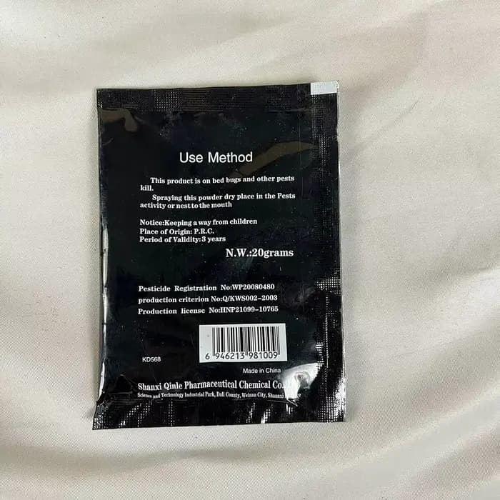 Insecticide anti-sucettes 20G