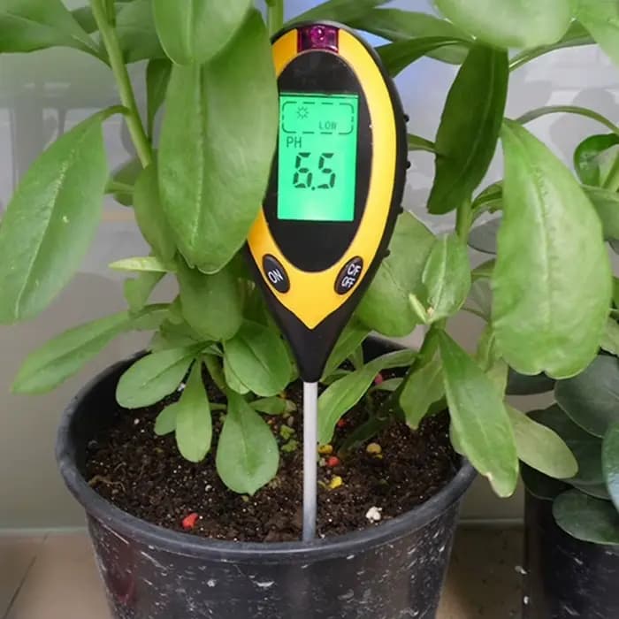 Testeur de PH de sol professionnel 4 en 1