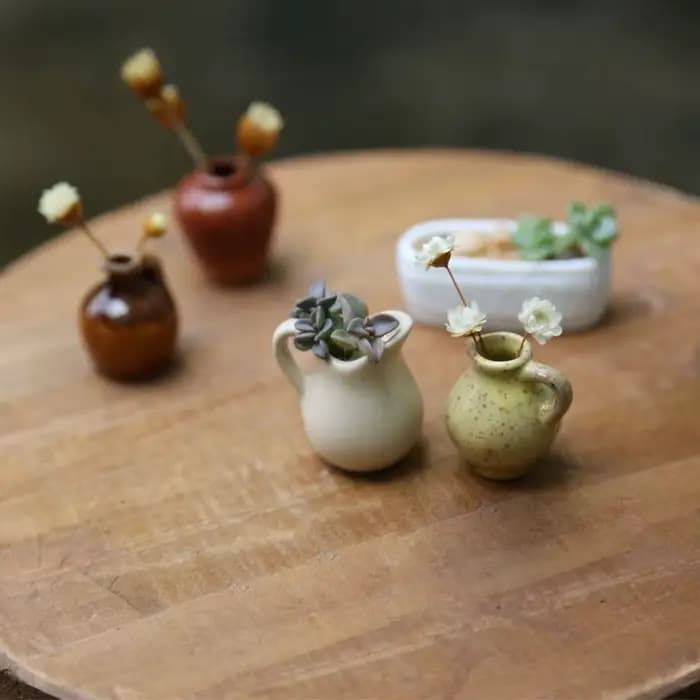 Mini Pot de fleur Miniature