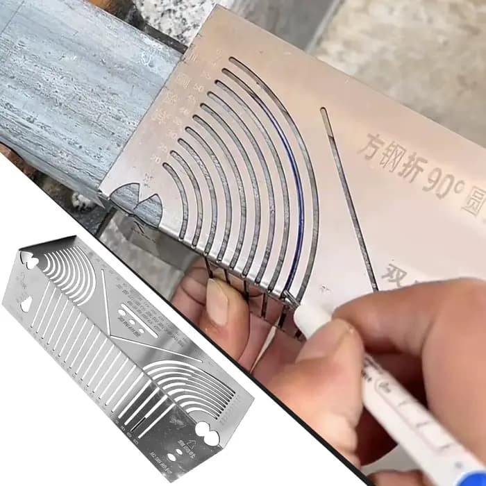 Outil de marquage d'angle en acier inoxydable