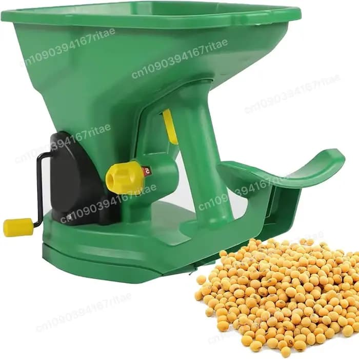 Semoir portable pour graines de soja