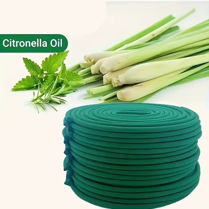 20/40 pièces de bobines de citronnelle naturelle-bâtons d'aromathérapie d'extérieur longue durée
