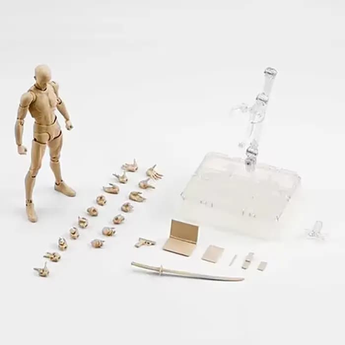 Figurine d'artiste articulée pour la peinture, l'art, l'animation, le dessin, modèle de corps masculin et féminin, mannequin de dessin, jouet