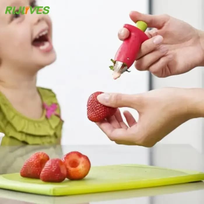 Épluche-fraises pour fruits, appareil pour enlever les tiges de tomates, 1 pièce