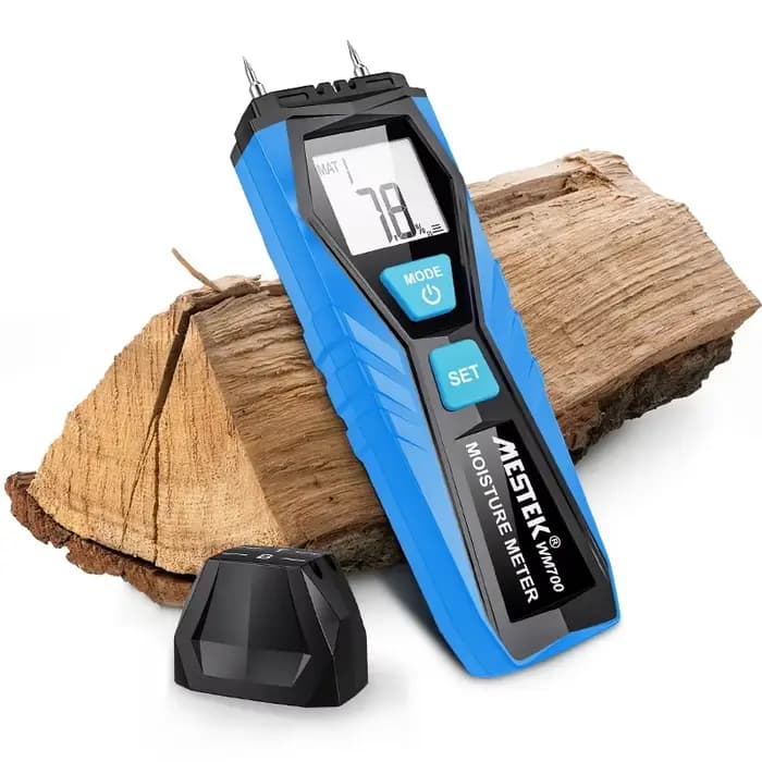 Testeur d'humidité numérique professionnel de type broche