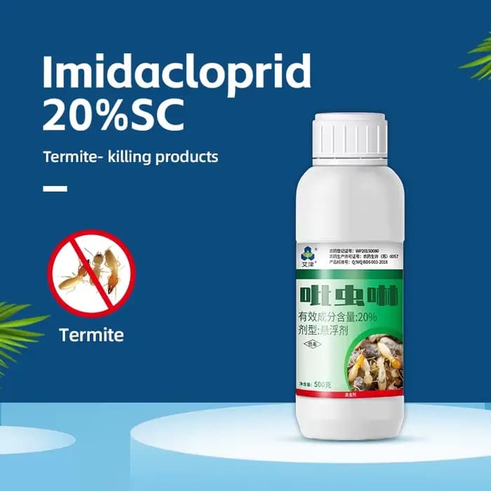 Imidaclopride 20% SC, produits anti-termites non répulsifs