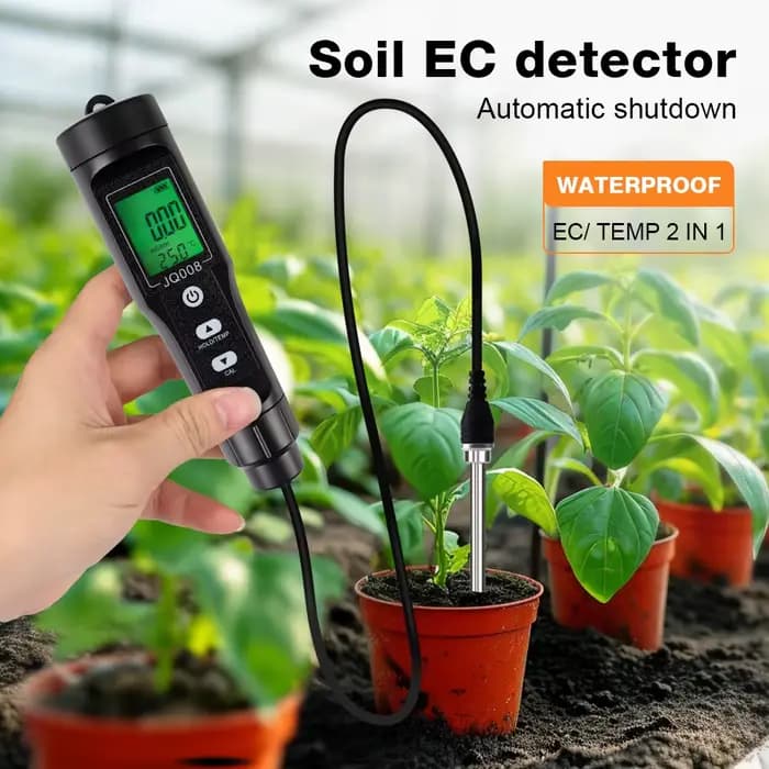 Détecteur de conductivité du sol 2 en 1