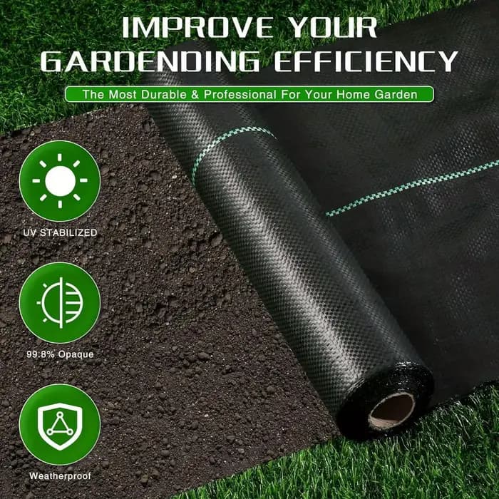 Tapis de jardinage sur route robuste en tissu