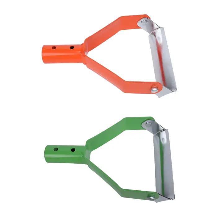 Houe de jardin robuste en acier au carbone pour le désherbage et le jardinage