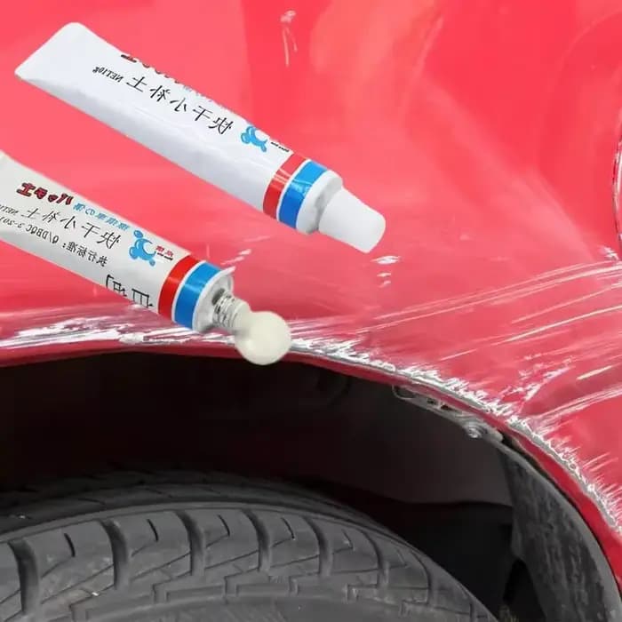 Pâte de réparation de voiture à séchage rapide, pâte de mastic de réparation de rayures automobiles pour baignoires en métal automobile, motos, bateaux, comptoirs