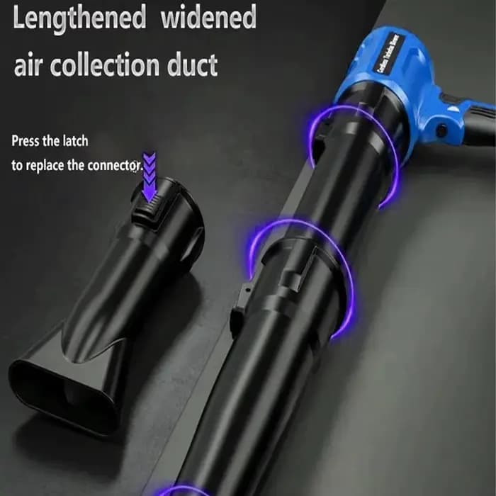 Souffleur turbo sans balais pour batterie Li-ion 18 V Makita/Dewalt/Milwaukee/Bosch/Ryobi