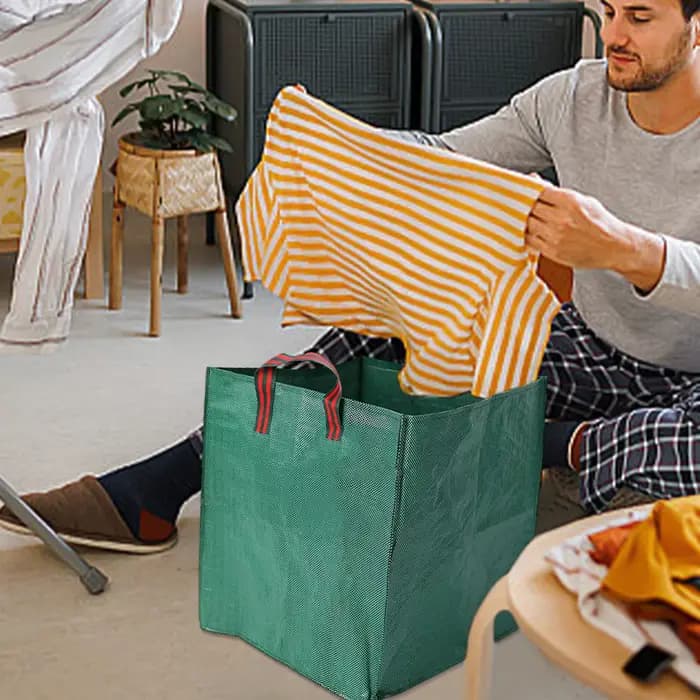 Sac poubelle de jardin carré robuste 125/270L