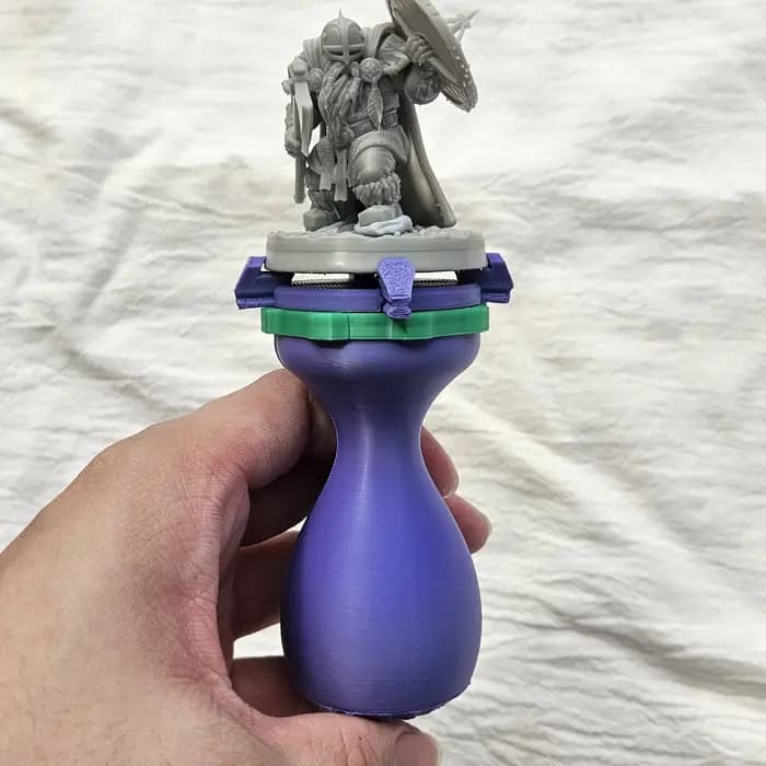40k,D&D,RPGs de table – Poignée ergonomique, compatible avec bases de 20 à 50 mm – Campaignes D&D, amateur – pour professionnels et amateurs