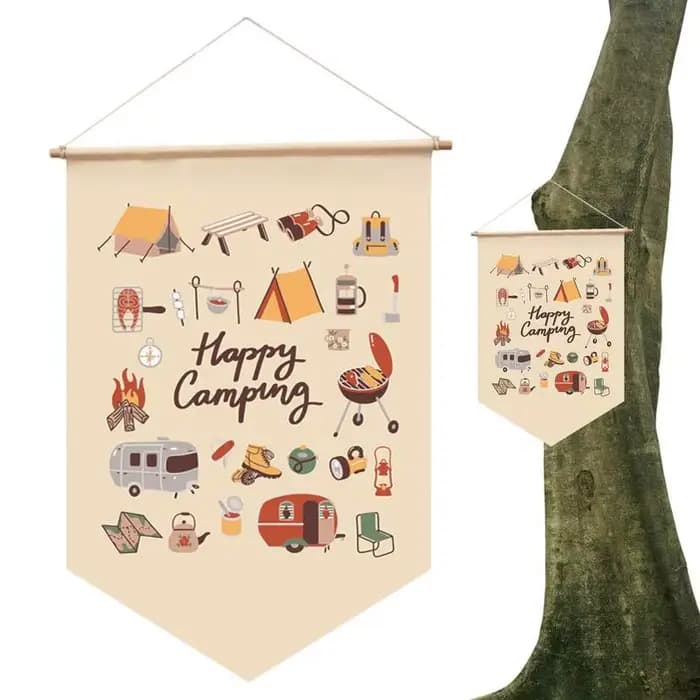 Bannière décorative extérieure pour jardin