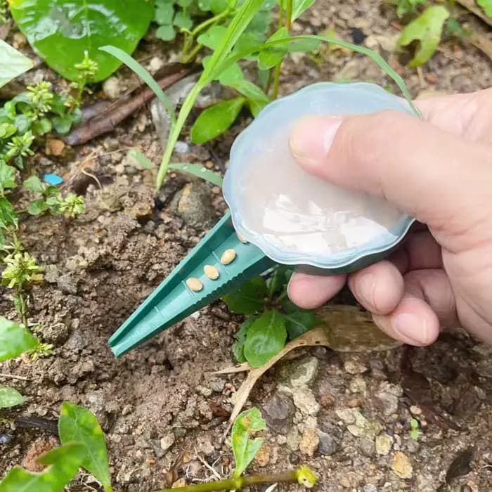 Semoir à graines de plantes